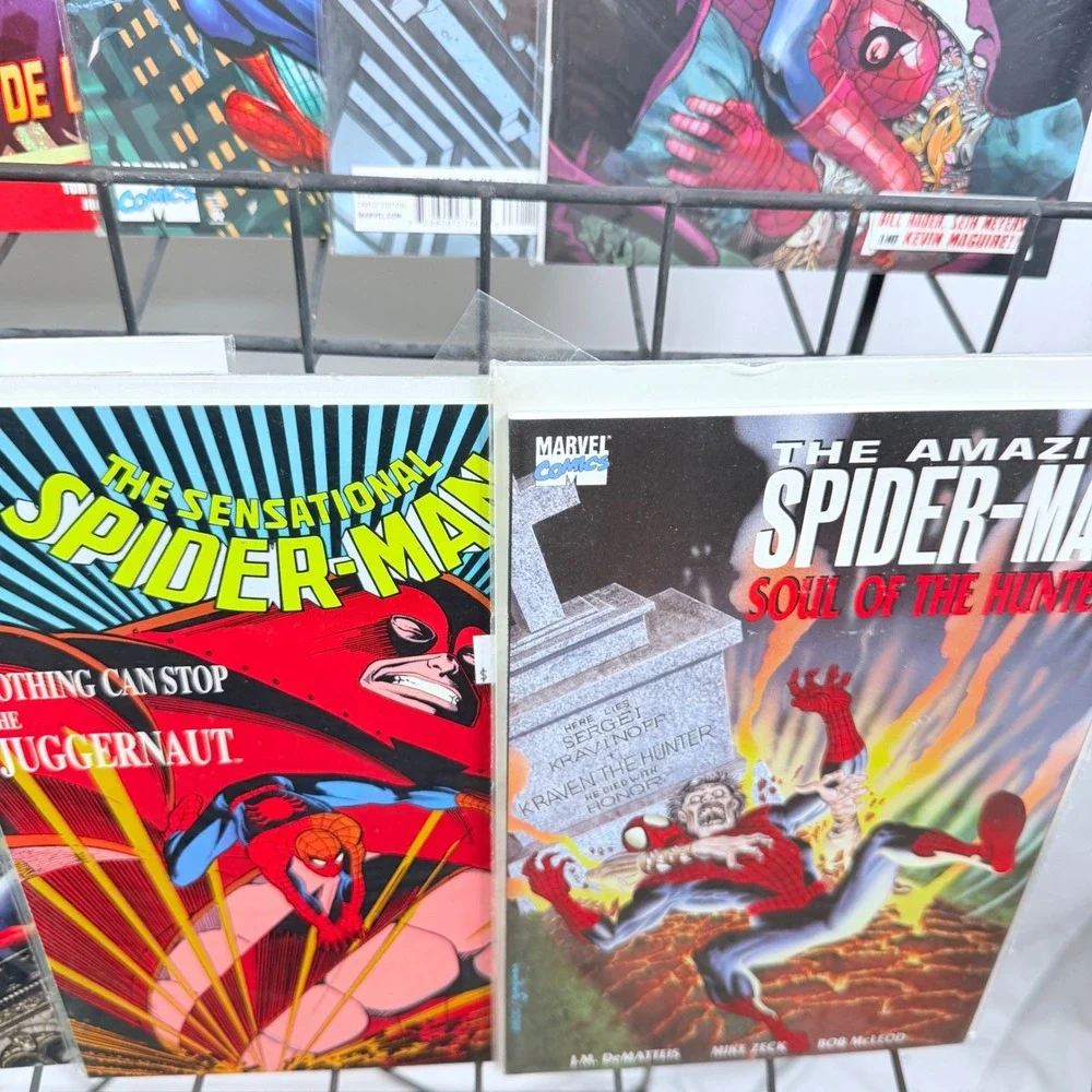 13 Spider-Man One Shot Lot Soul of the Hunter Legacy of Evil Juggernaut